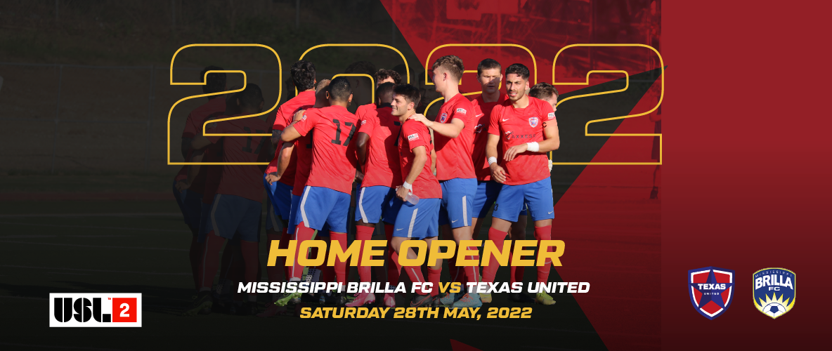 Texas United Announces USL 2 2022 Home Opener