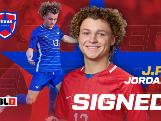 Texas United Sign MLSNEXT Golden Ball winner, JP Jordan