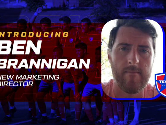 Texas United FC Welcomes Ben Brannigan as the New Marketing Director for the 2023 Season